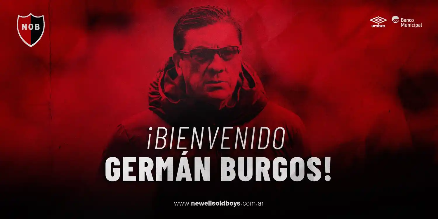 El “Mono” Burgos es el nuevo entrenador de Newell’s