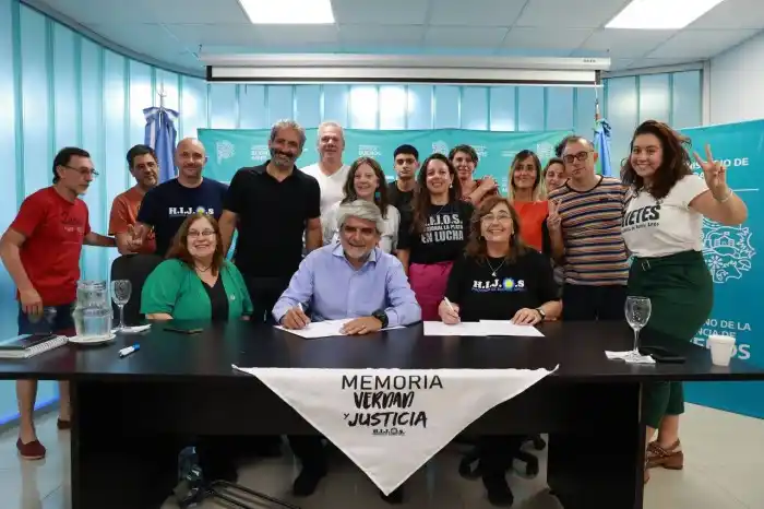 El encuentro se desarrolló en la sede de la cartera laboral en La Plata.