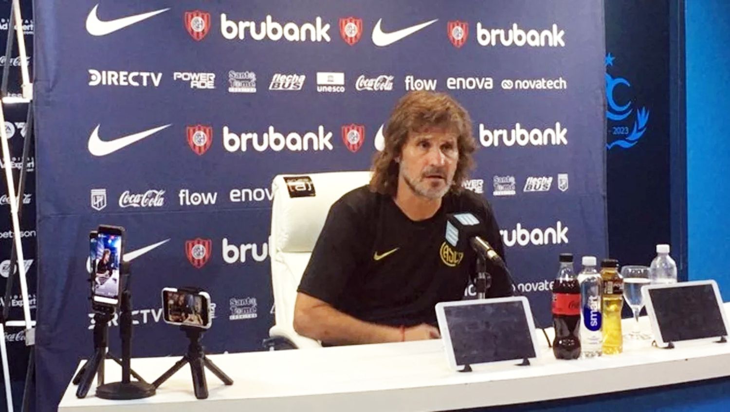 Rubén Darío Insúa. DT de San Lorenzo