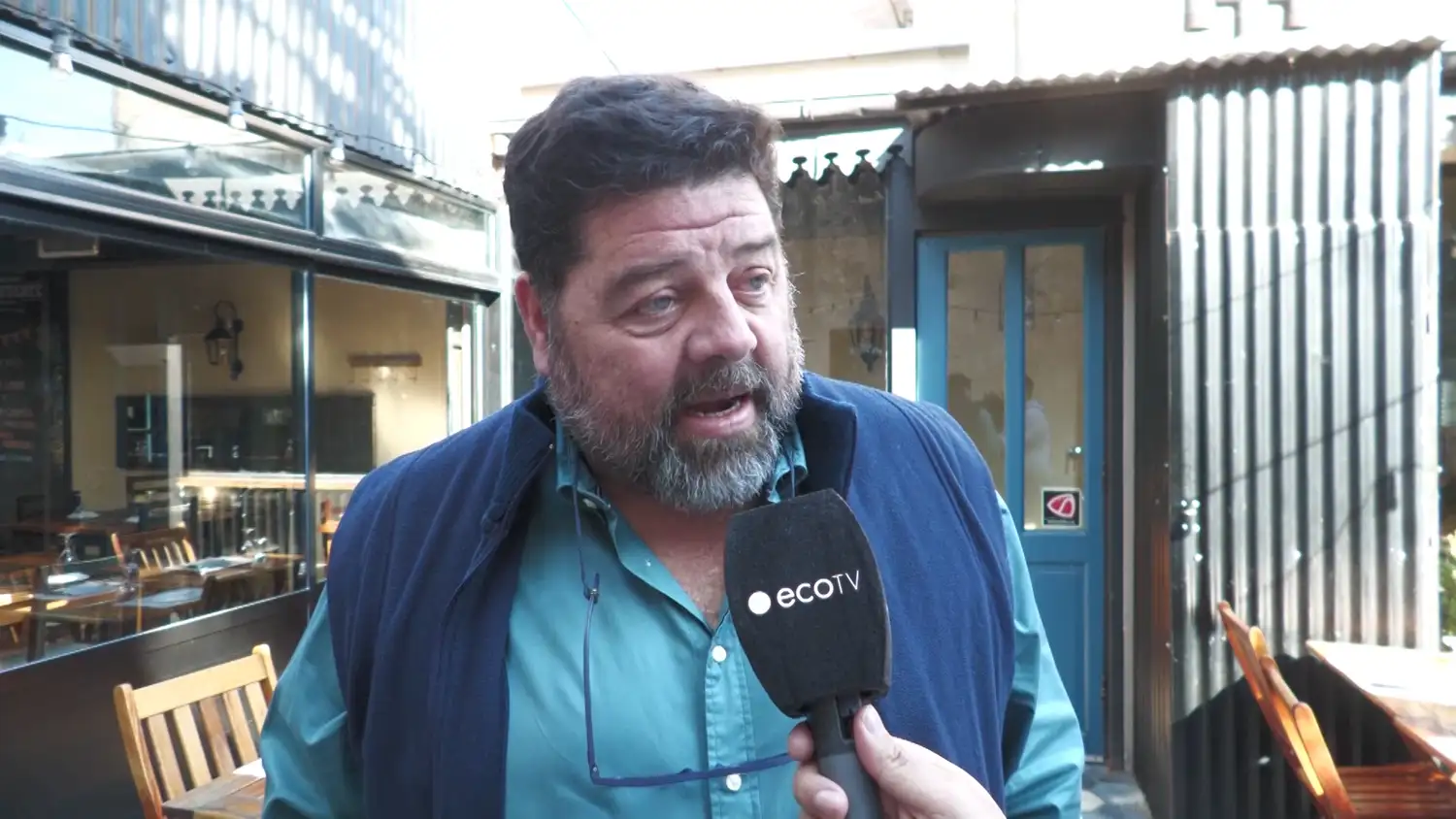 Franco Cabrera, empresario gastronómico, dijo que el domingo "anduvo mucha gente".