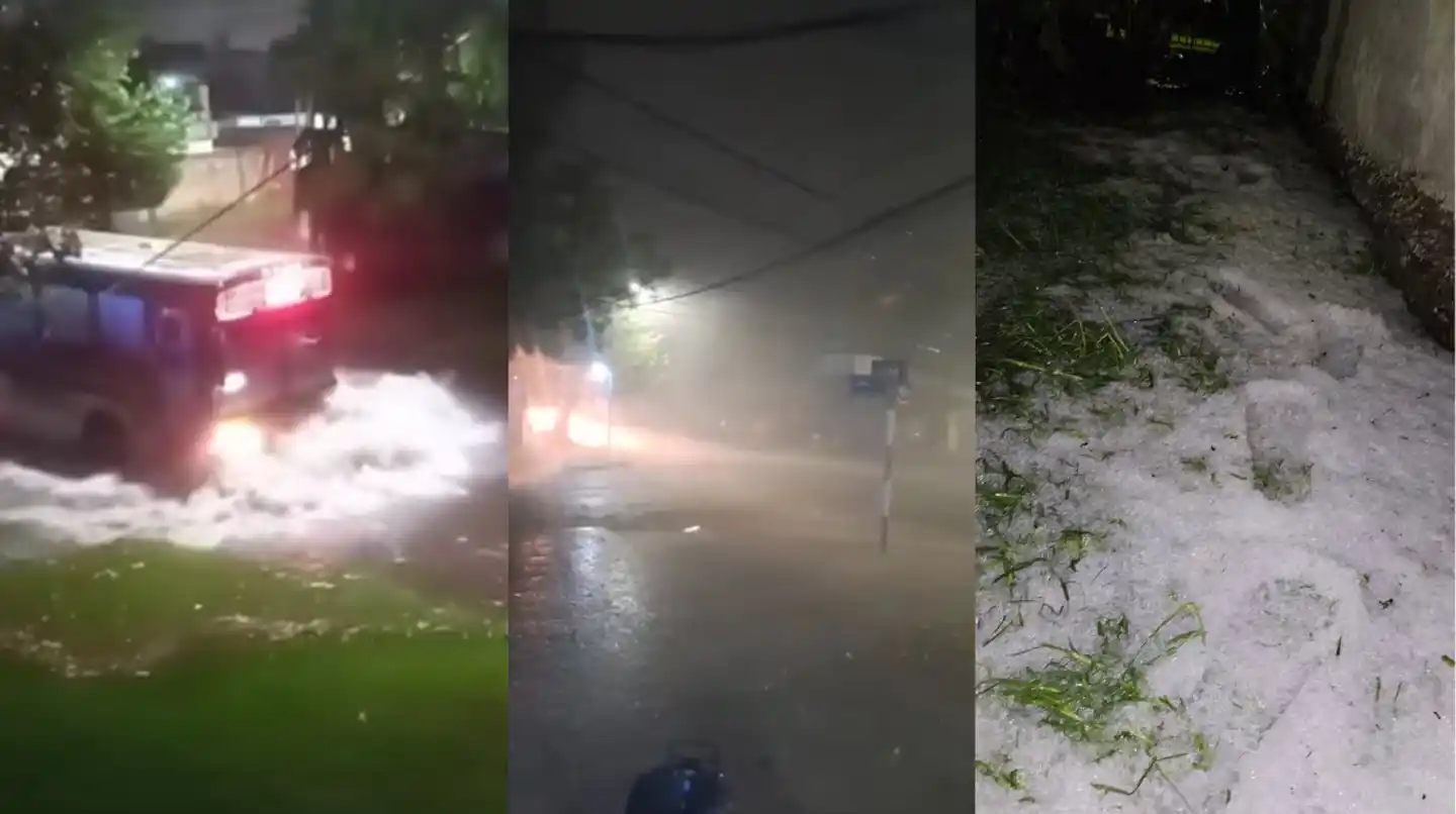 Temporal en el conurbano: destrozos en Lomas, Ezeiza, Quilmes y Escobar por lluvias y ráfagas de hasta 100 km/h