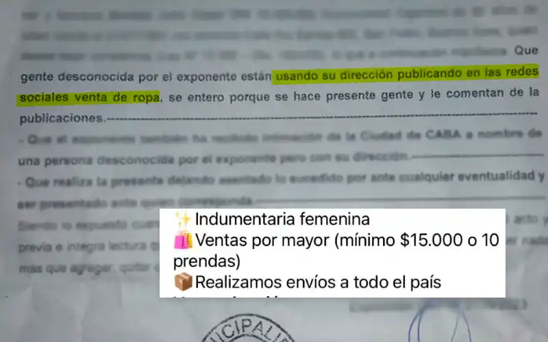 Tienda publicita una dirección de San Pedro, pero es una casa de familia: “No transfieran dinero sin informarse”