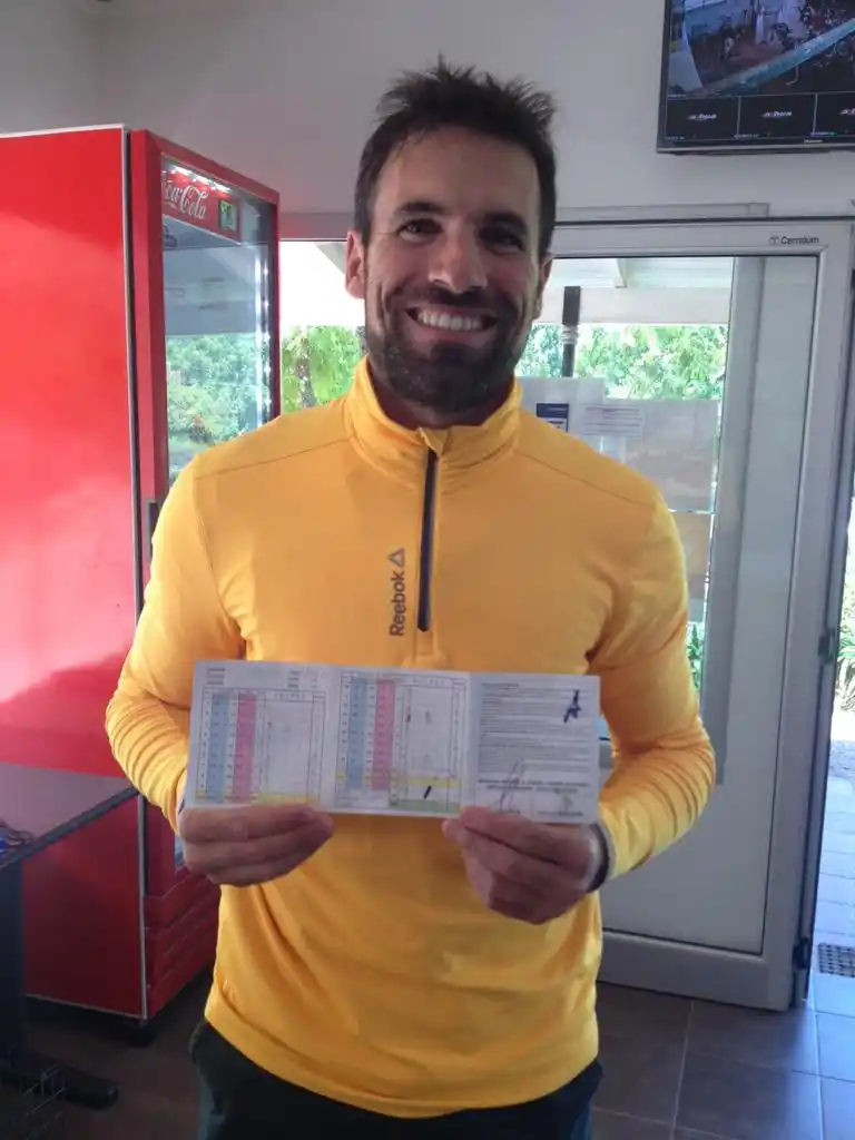 Rodrigo Rotonda estableció el nuevo récord en el TGC
