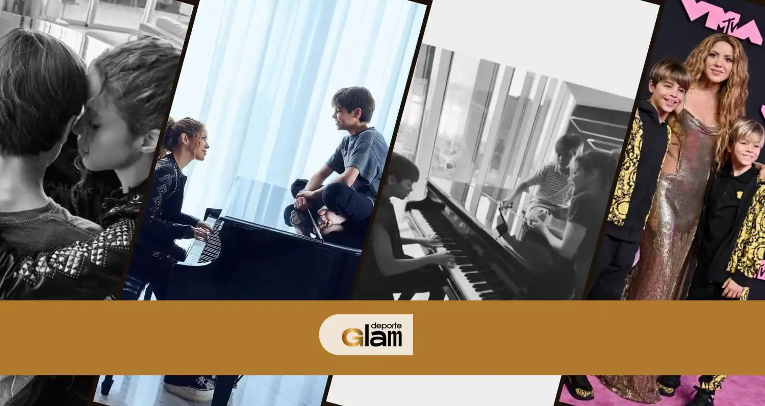 La cantante Shakira ha seguido de cerca la evolución musical de sus hijos