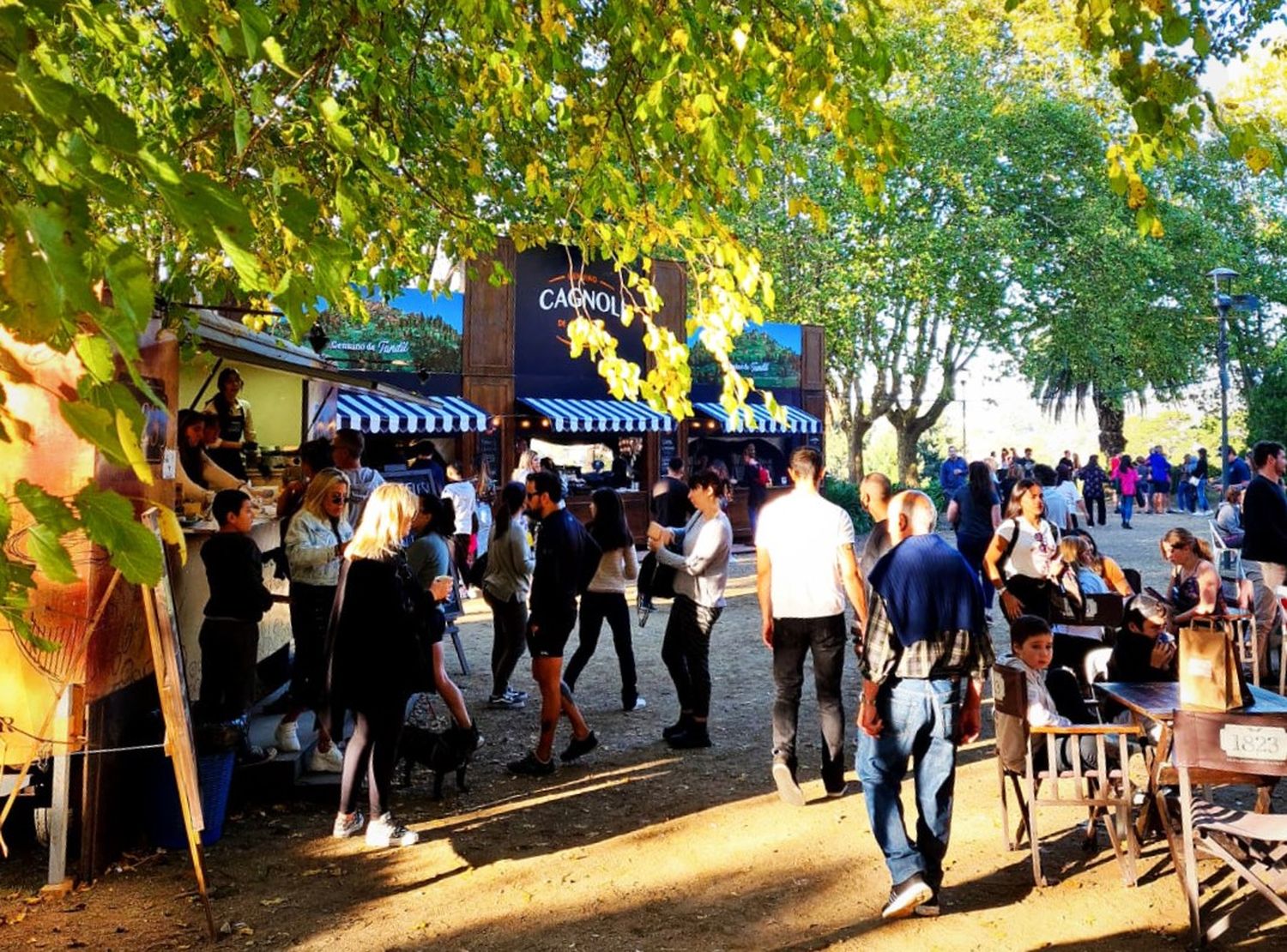 El "Patio de Sabores" estará en el Jardín de la Paz.