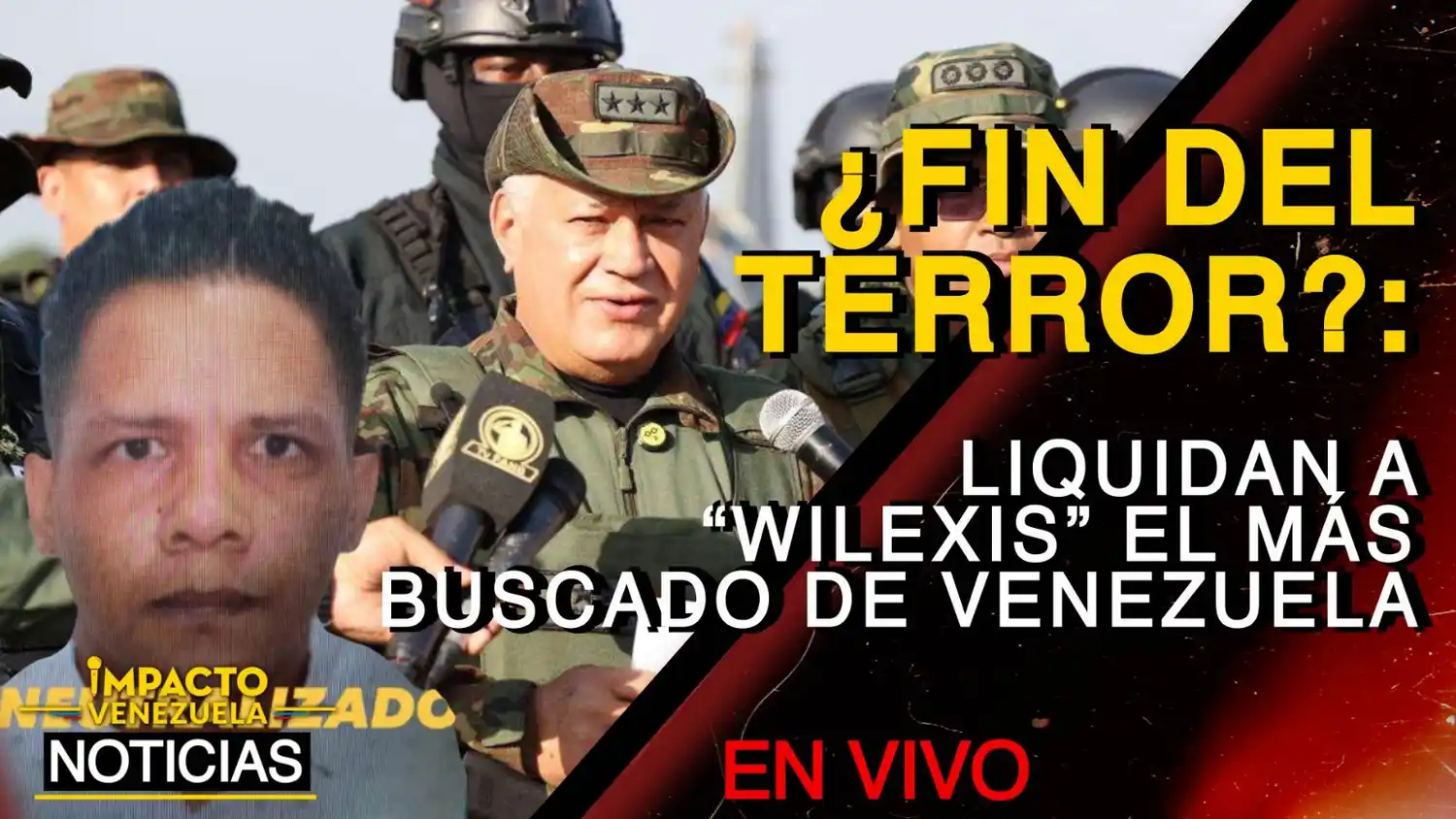 ¿FIN DEL TERROR?: liquidan a «Wilexis» el más buscado de Venezuela- VIDEO