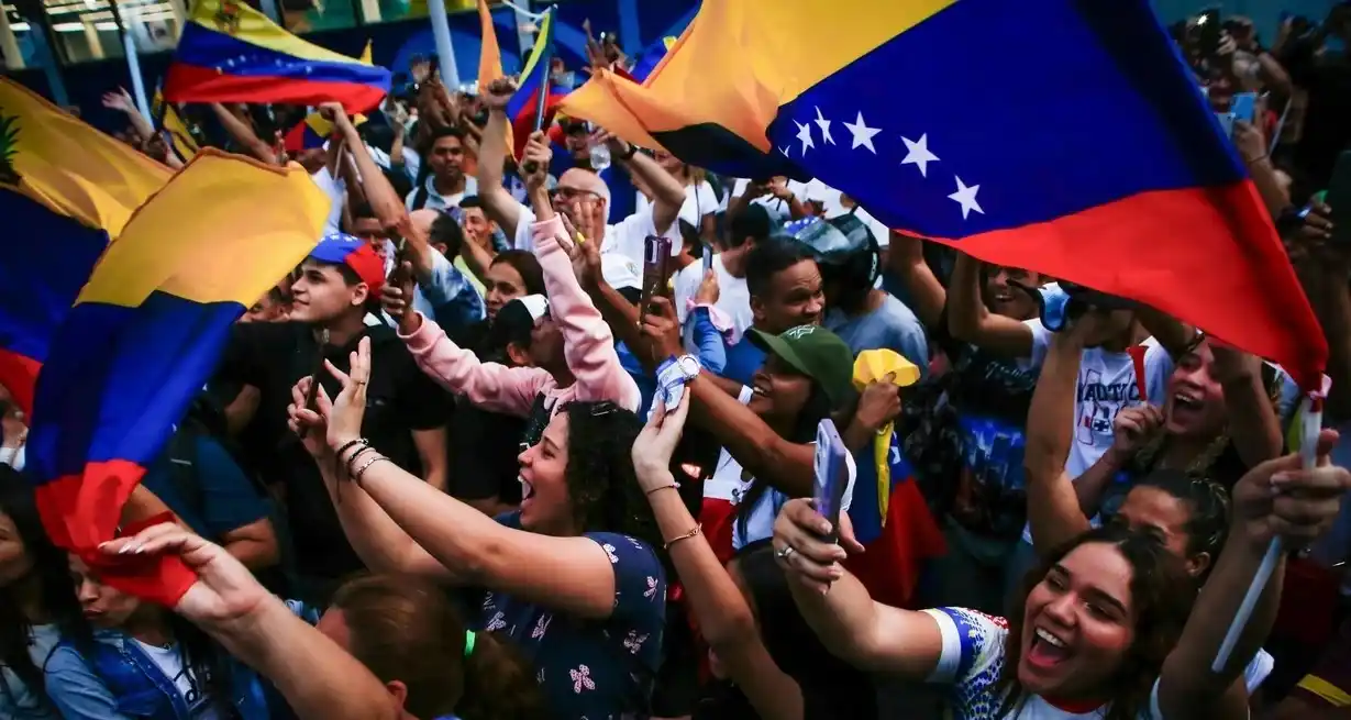 Las principales fuerzas políticas de Venezuela se medirán este domingo en las elecciones presidenciales. Foto: Xinhua.