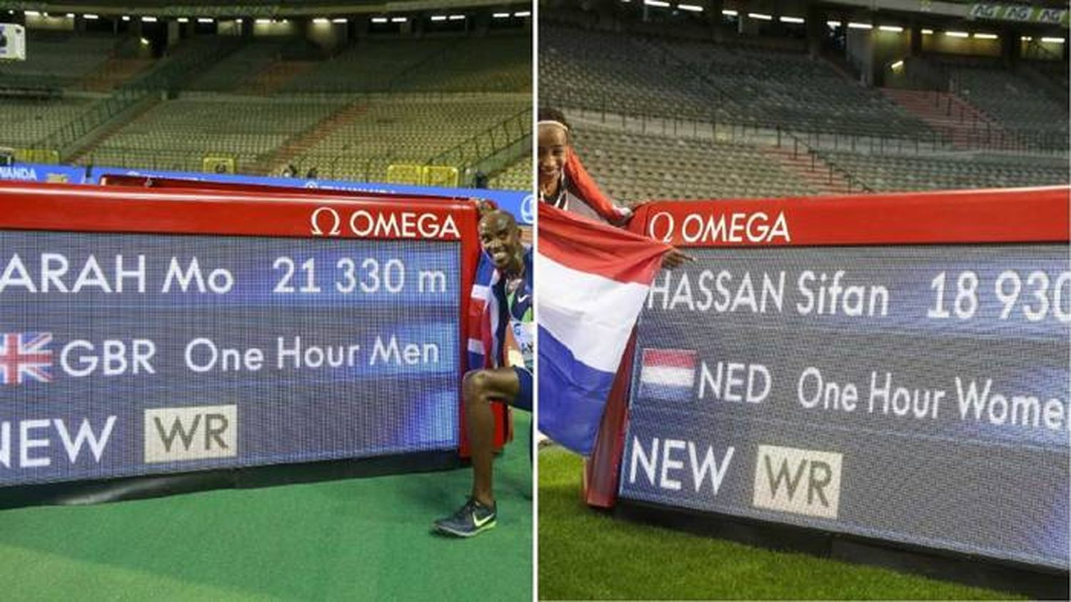 Diamond League en Bruselas Mo Farah y Sifan Hassan baten el récord mundial de la hora