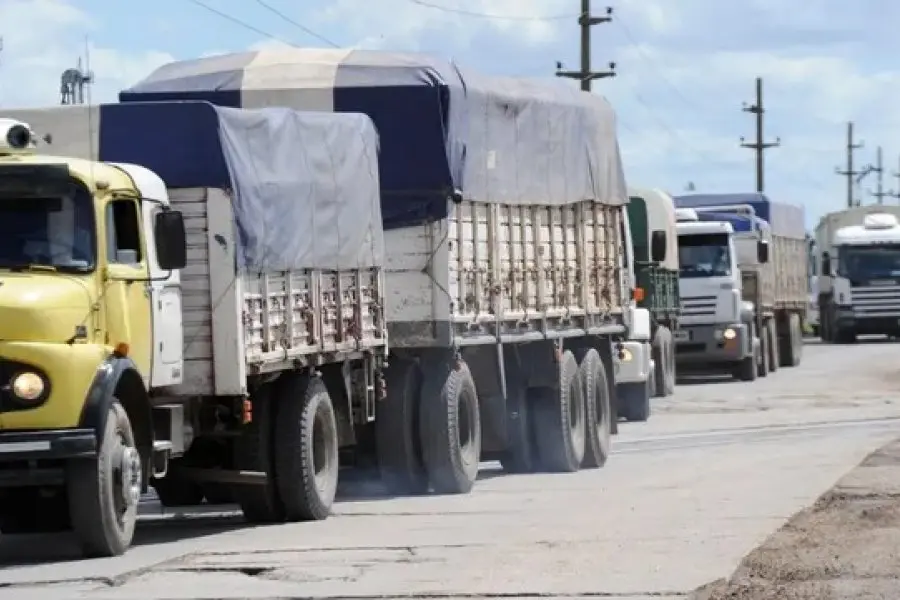 Cayó un 83% el ingreso de camiones con trigo a los puertos