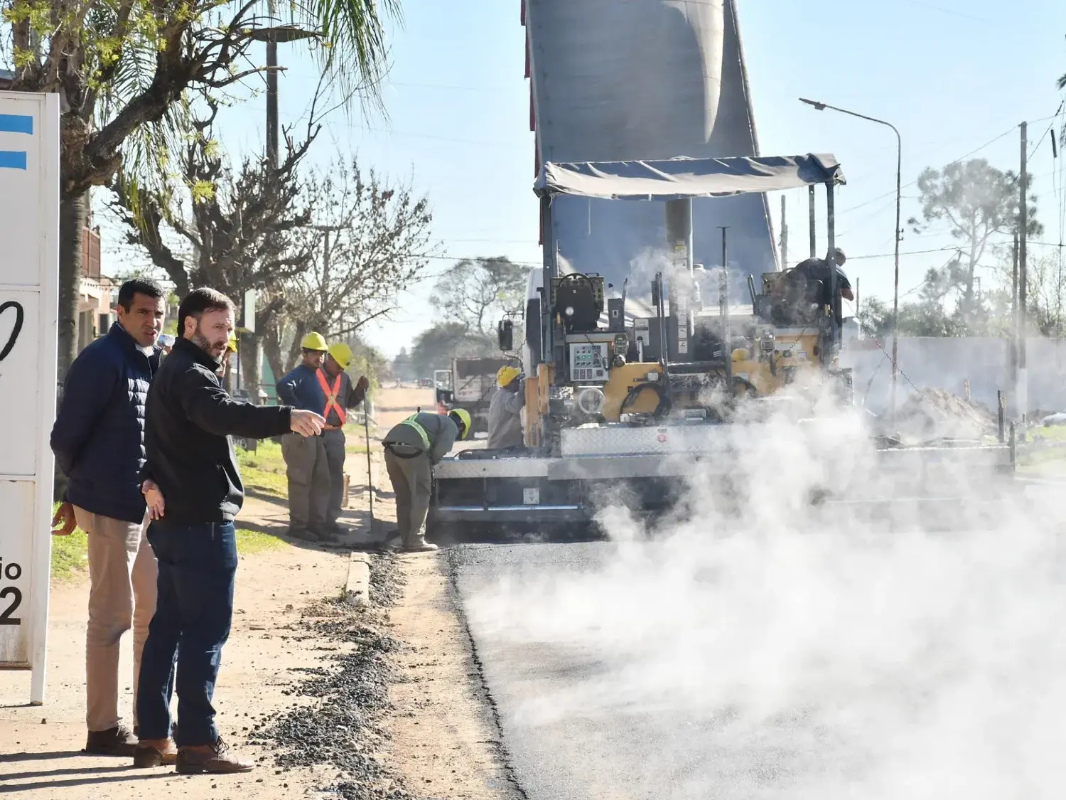 Azcué anunció una nueva etapa de obras por $1.900 millones para Concordia