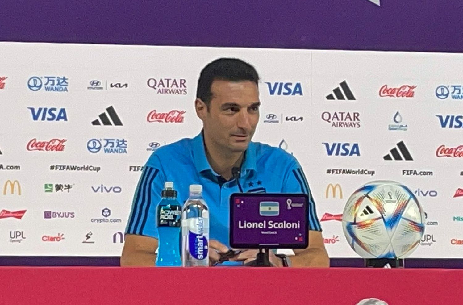 Scaloni no confirmó el equipo para el partido con Polonia: “Todos tienen chances de jugar”