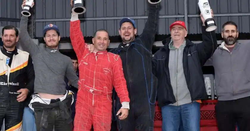 El Rally Mar y Sierras pasó por Lavalle. (Foto: Bellido)