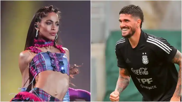 Rodrigo de Paul compartió su primera foto con Tini Stoessel: el detalle que los expuso