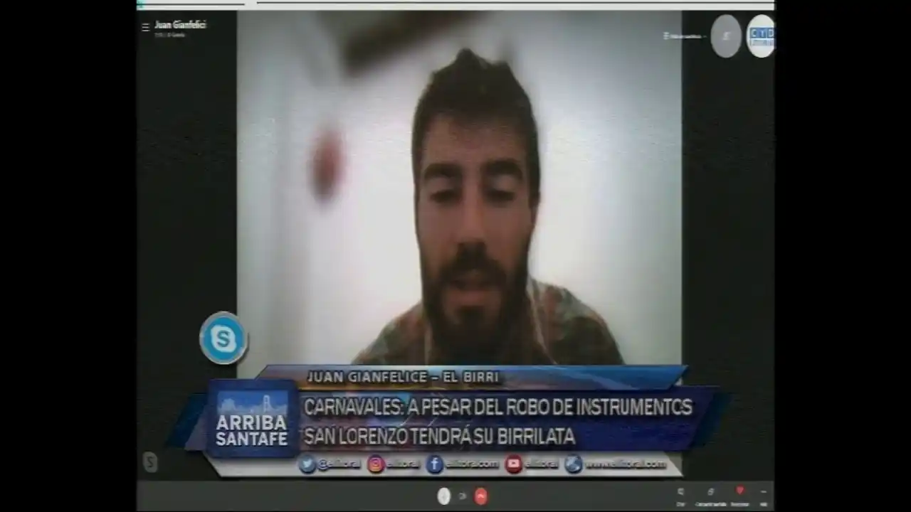 Carnavales: a pesar del robo de instrumentos San Lorenzo tendrá su birrilata