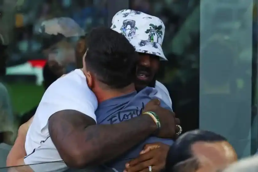 «El más grande»: el amistoso intercambio entre Messi y LeBron James en redes tras su encuentro en Miami
