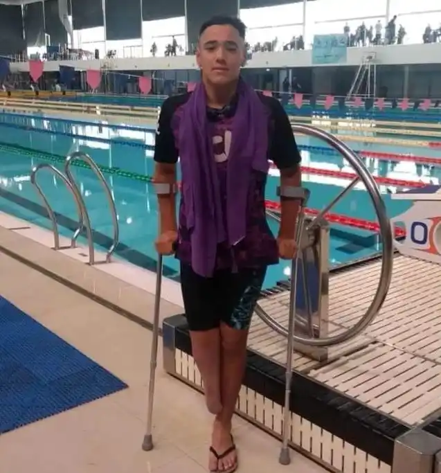 El nadador local Bautista Figueroa competirá hoy en el Open Paraswimming organizado por FADEC