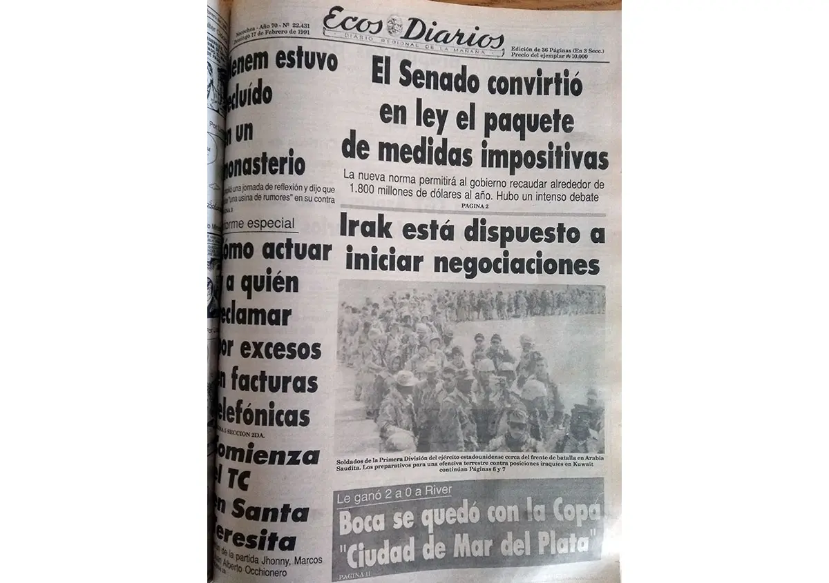 Domingo 17 de febrero de 1991