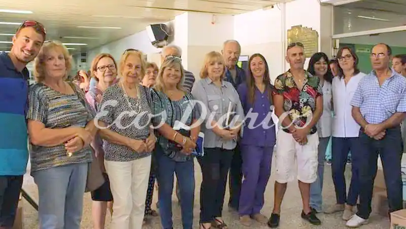 Hospital: entregaron insumos e indumentaria para el personal