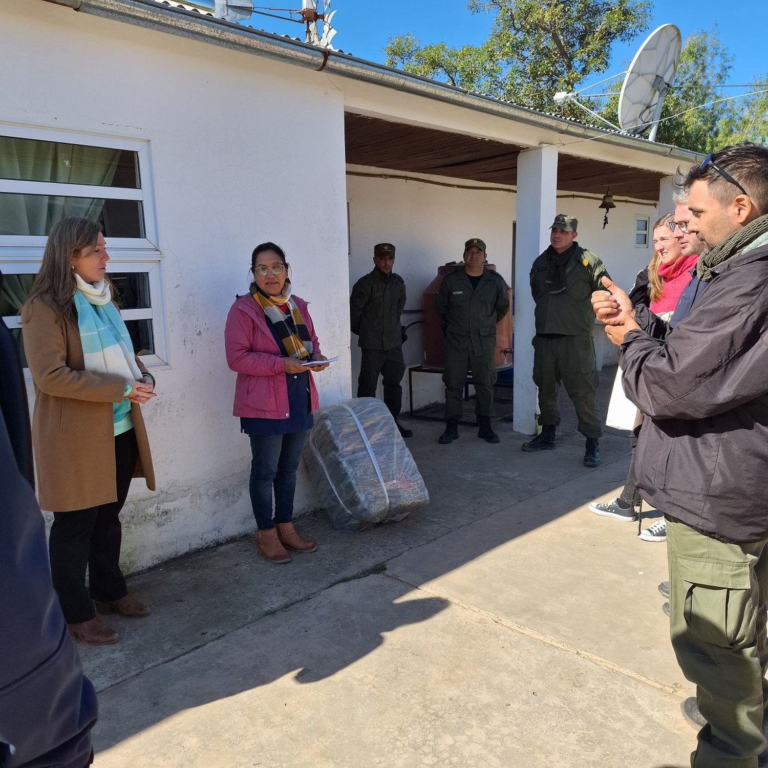 La diputada Natalia Armas Belavi visitó Reconquista y recorrió la zona de islas