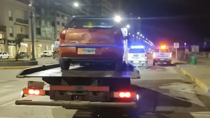 El vehículo fue secuestrado