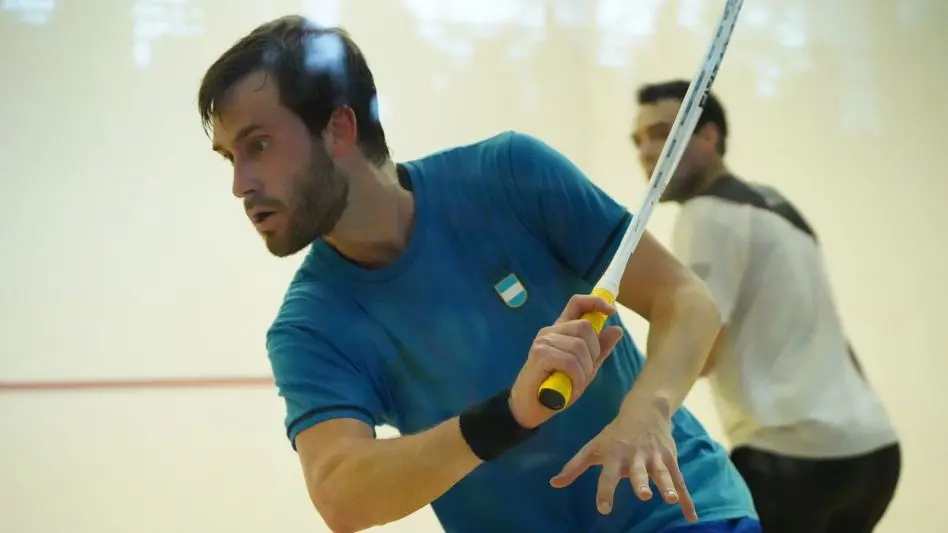 Leandro Romiglio se abre camino en la competencia de Squash de los Juegos Panamericanos