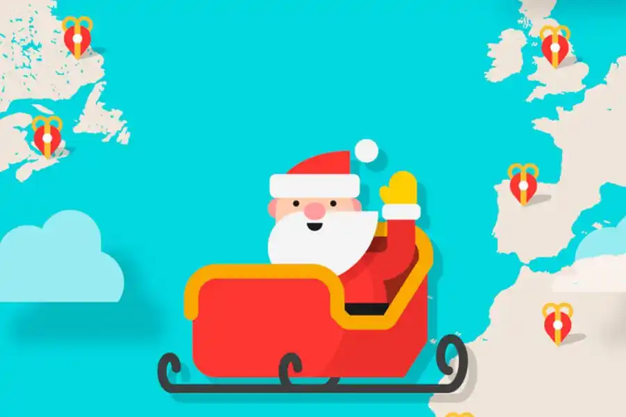 ¿Dónde está Papá Noel? Seguí en vivo el recorrido por el mundo