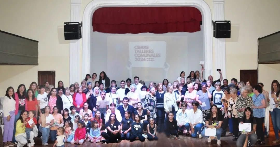 Gran cantidad de niños, jóvenes y adultos participaron de este espacio comunal.