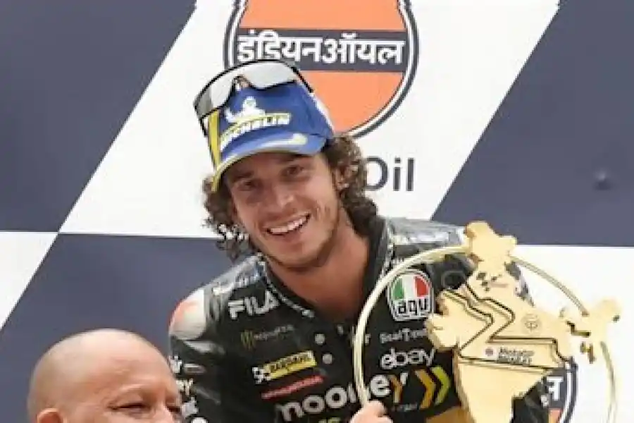 Bezzecchi se quedó con la primera edición del GP de la India