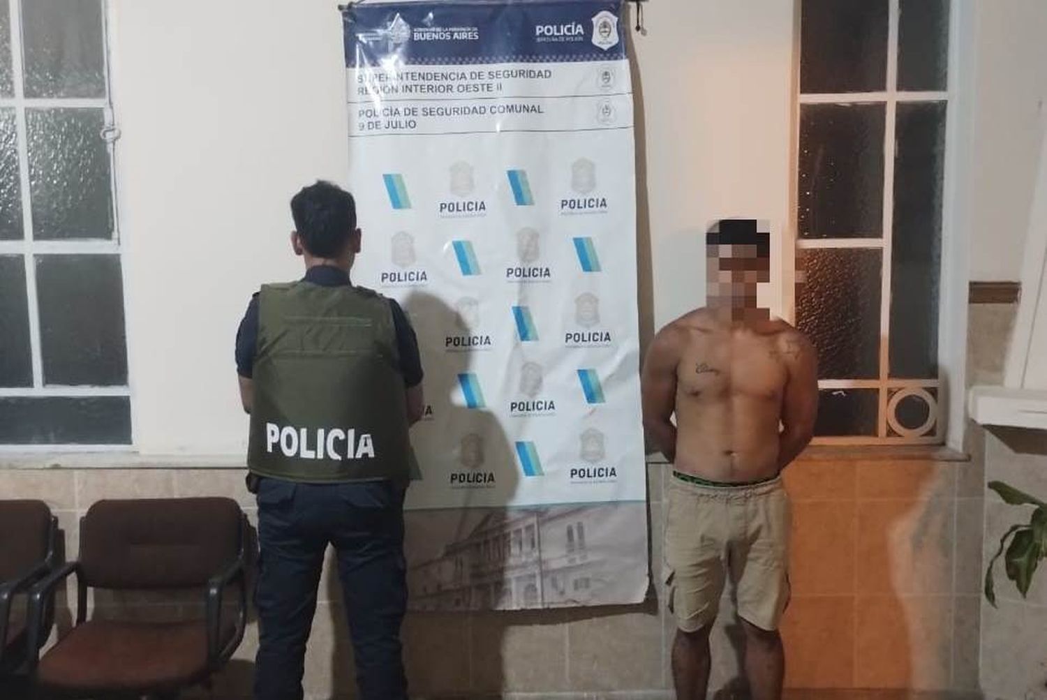 Dos motochorros venadenses detenidos en 9 de Julio