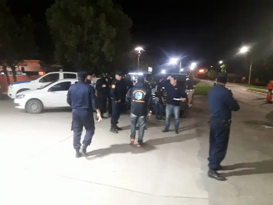 Nueve detenidos tras realizarse 15 allanamientos en diferentes puntos de la ciudad de Nogoyá