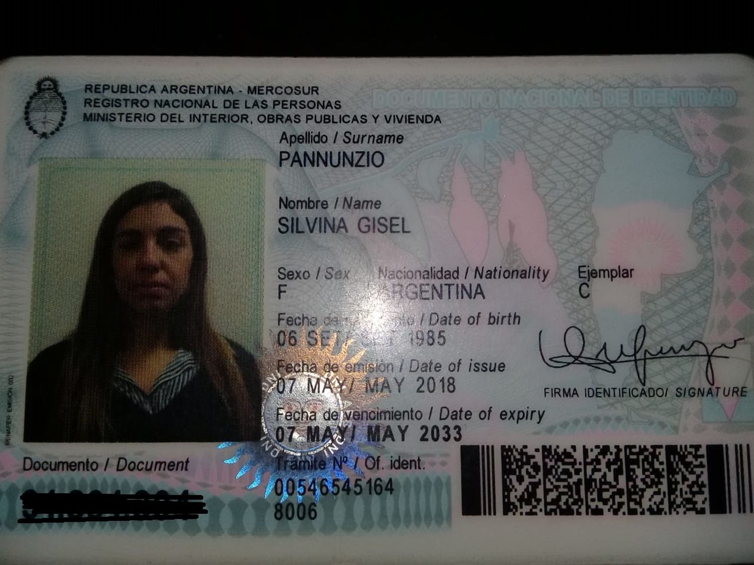 DNI encontrado