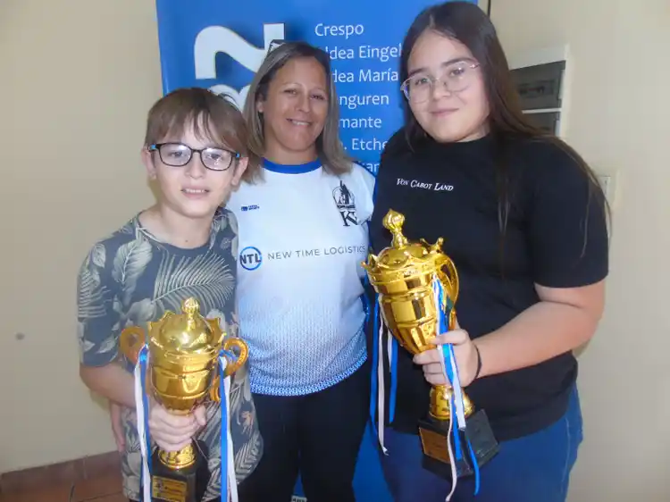 Familia crespense se destacó en el Sieger Argentino 2026 con sus pastores alemanes