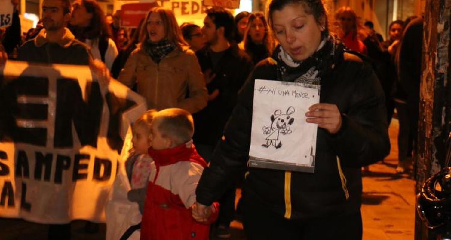 #NiUnaMenos San Pedro marchó y dijo “basta”