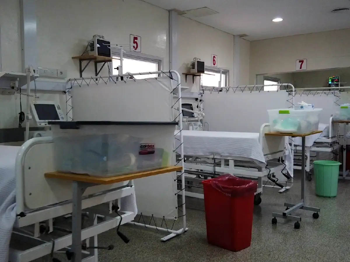 Otra jornada sin internados por covid en el Hospital Iturraspe
