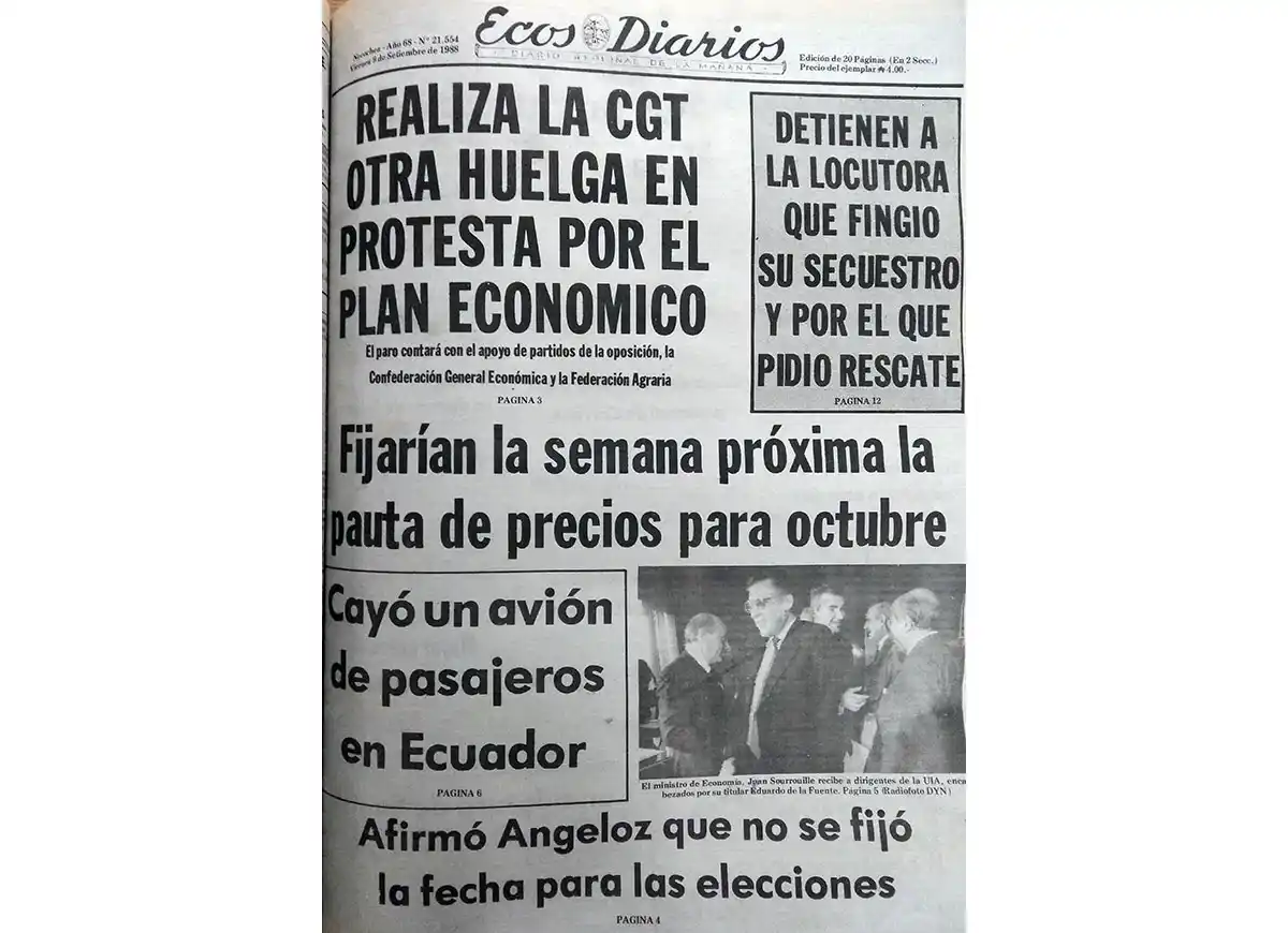 Viernes 9 de septiembre de 1988