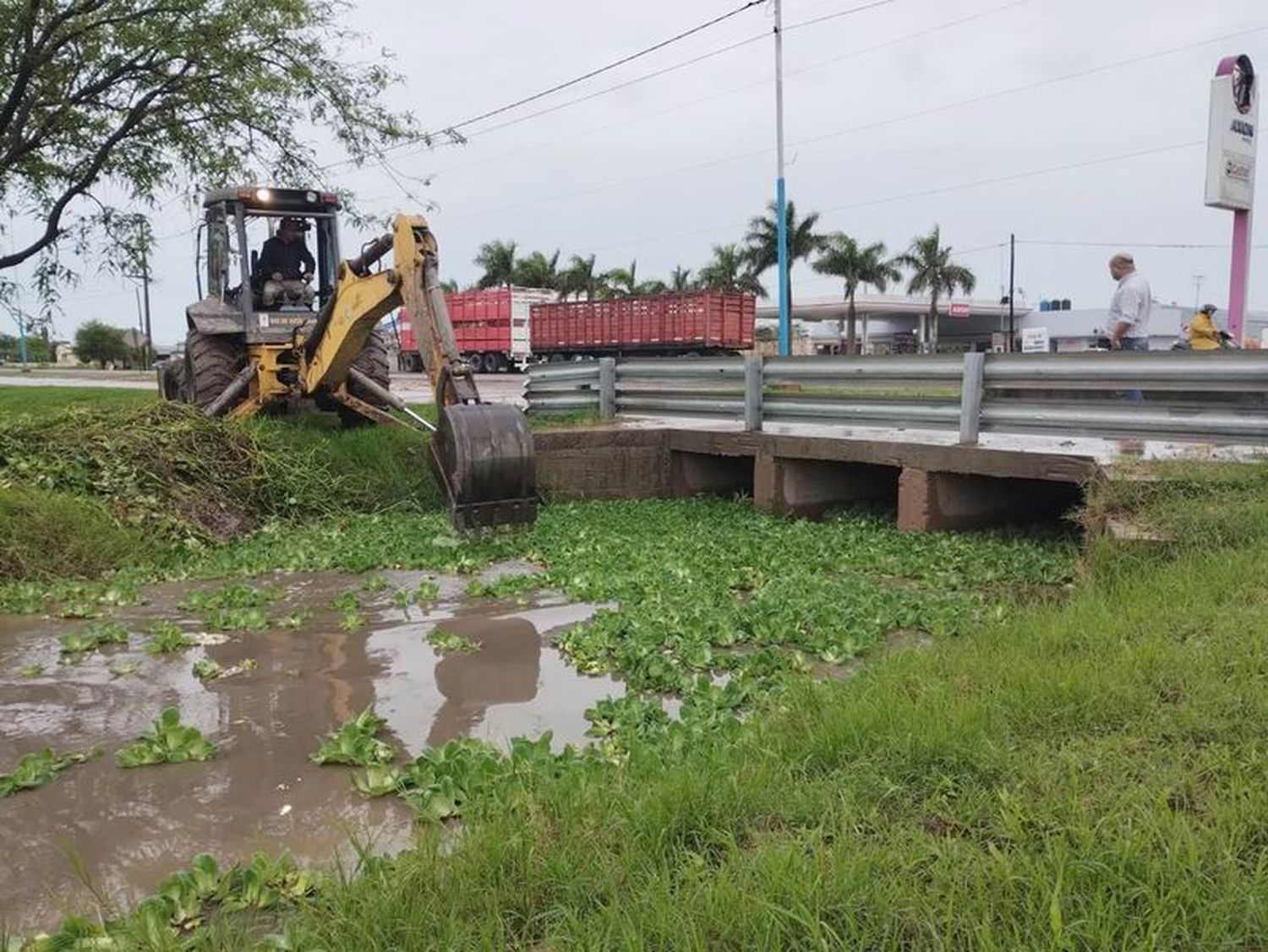 Pirané trabaja en la asistencia tras intenso temporal