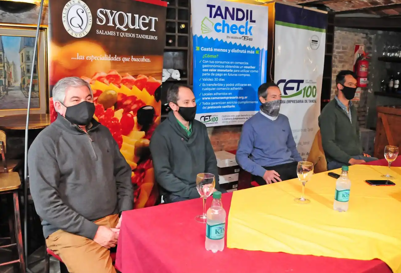 La CET lanzó Tandil Check, un incentivo para acercarse a gastronomías locales