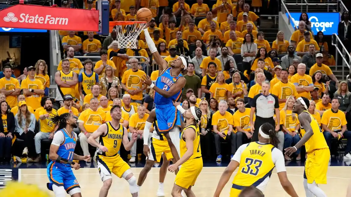 Empate en las Finales de la NBA entre Oklahoma City Thunder e Indiana Pacers