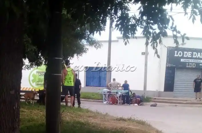 Choque. Un motociclista sufrió gravísimas heridas