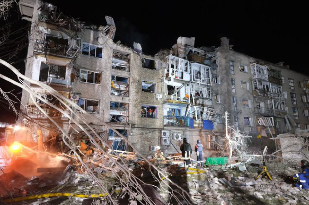 Bombardeos rusos en Pokrovsk
