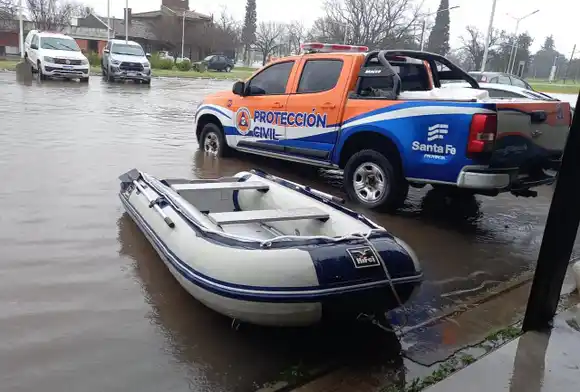 Santa Rosa: importantes operativos en la región por inundaciones a causa de las intensas lluvias