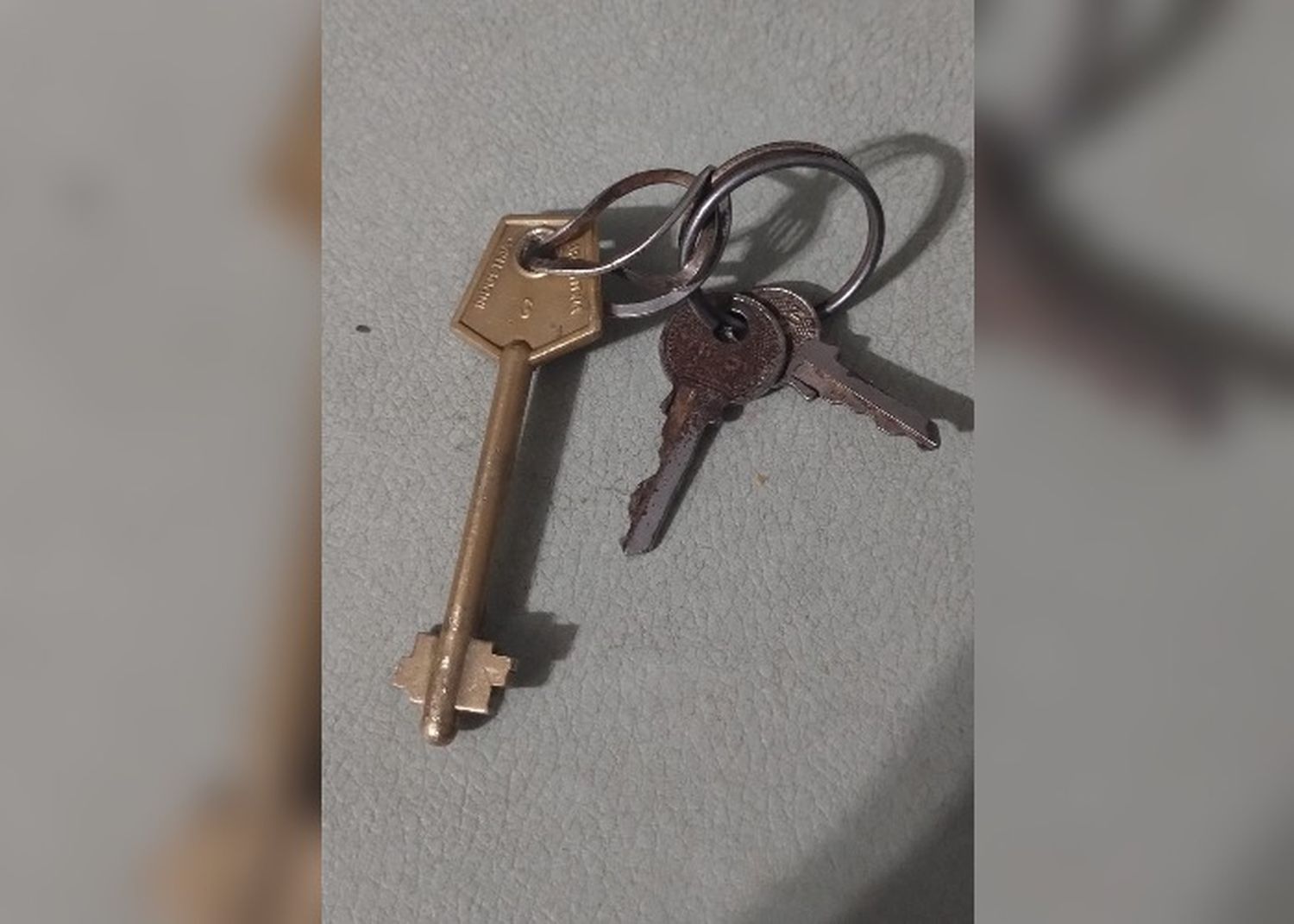 Llaves encontradas en la bajada de Mansa Lyfe