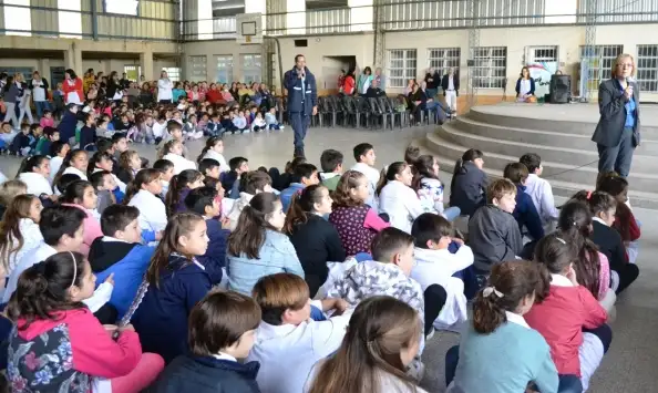 Santo Tomé: Se dio inicio al programa integral de educación vial en instituciones educativas
