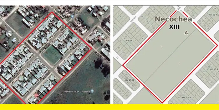 Un barrio que no está inscripto y no paga tasas