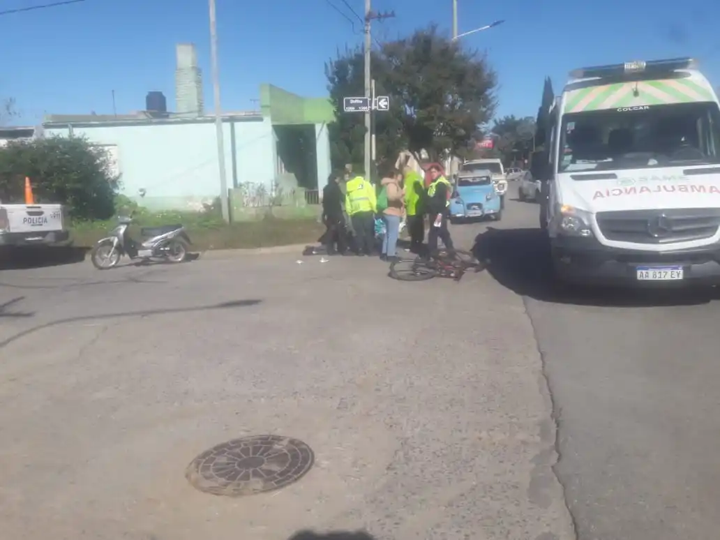 Accidente en Pujol y Duffau