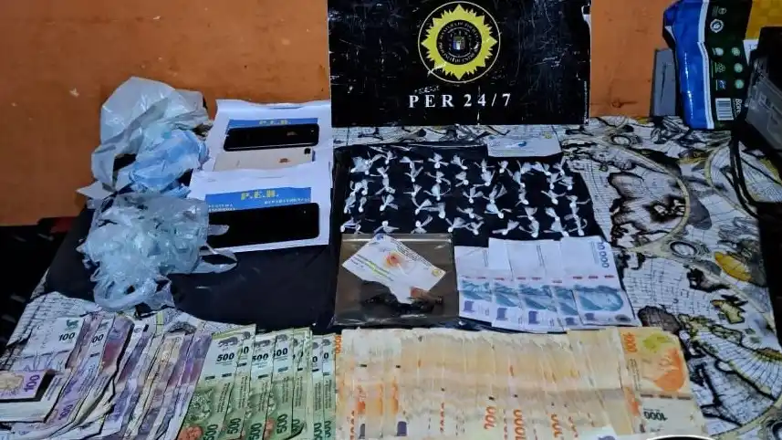 Siete personas detenidas por tenencia de estupefacientes con fines de comercialización