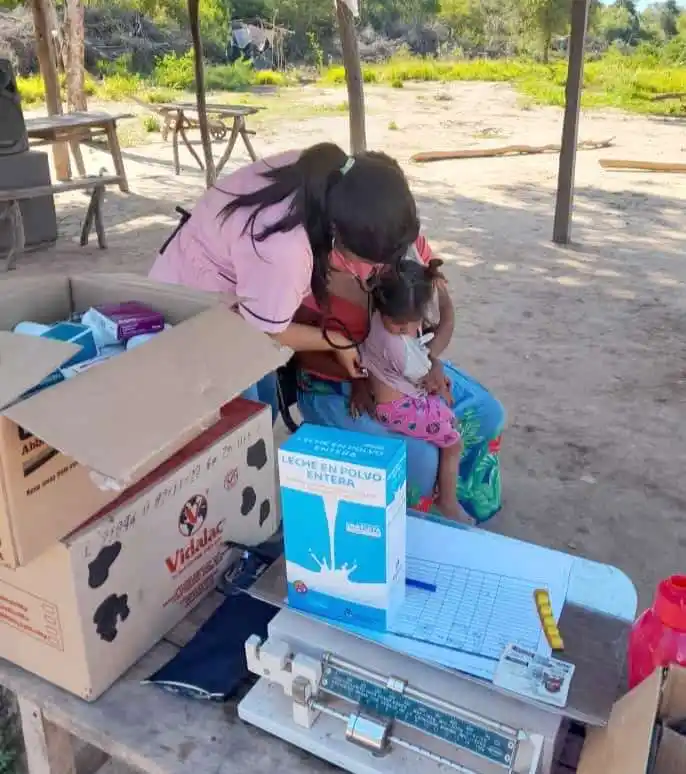 Equipos de salud visitan cada 
semana parajes de la zona oeste