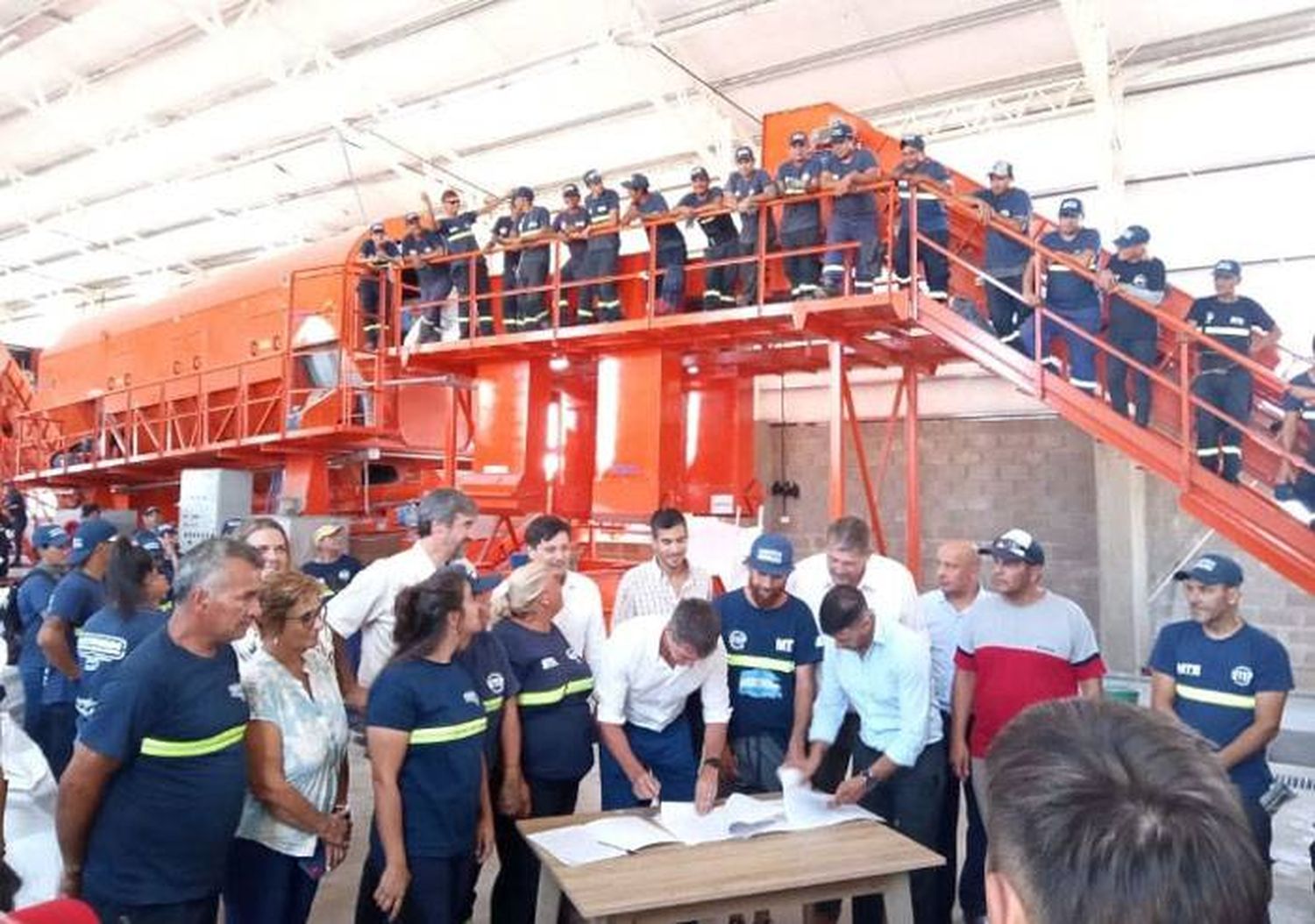 Convenio para el manejo de la planta de transferencia del Abasto