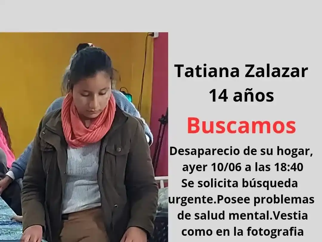 Preocupación en Concordia por la desaparición de una adolescente de 14 años