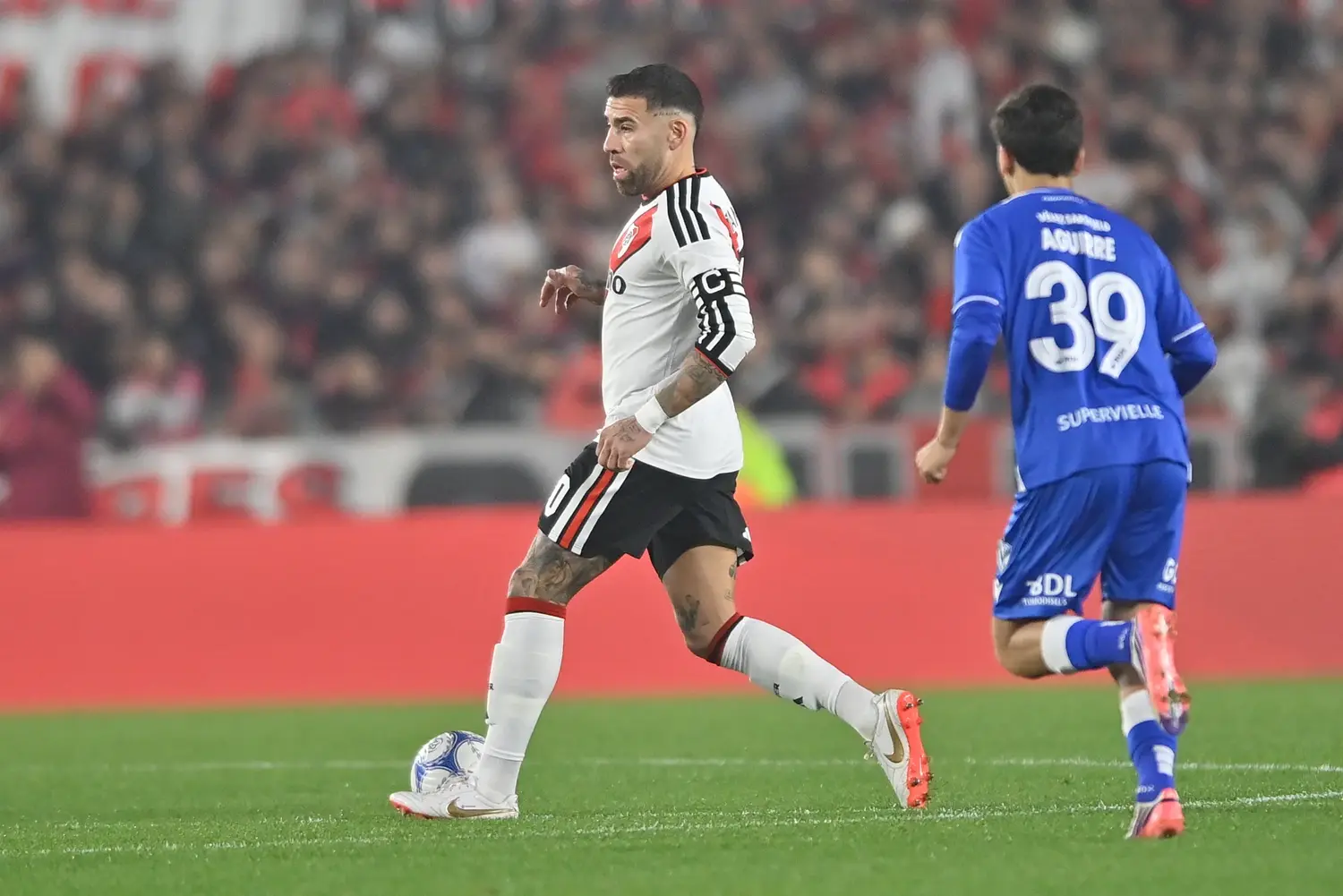 River no pudo aprovechar la ventaja de dos goles y Vélez se lo empató